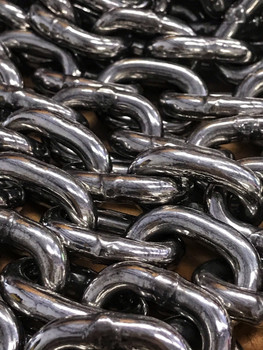 30' 1/4" SS G4 chain + 3-strand resplice + 18" anchor trip system w/1/4" HMPE 30' 1/4" SS G4 chain + 3-strand resplice + 18" anchor trip system w/1/4" HMPE