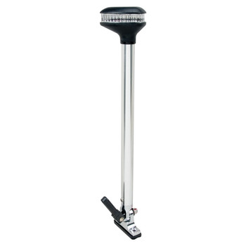 Perko Stealth Series - L.E.D. Fold Down All-Round Light - Vertical Mount 13-3\/8" Height - 2NM Range [1642DP0CHR]