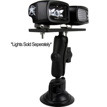 RIGID Industries RAM Suction 3.7" Arm - 6.25" x 2" Plate [40063]