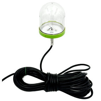 Hydro Glow SF100G 100W\/120VAC Underwater Dock Light - Green Anchored To Bottom [SF100G]