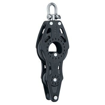 Harken 57mm Carbo Air Fiddle Block w\/Swivel  Becket [2622]