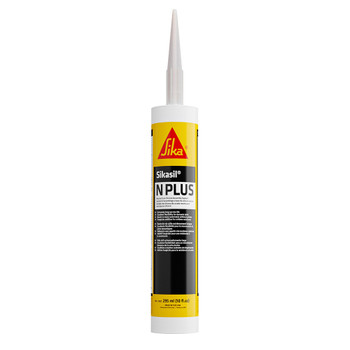 Sika Sikasil-N Plus Clear 10oz w\/Nozzle [432053]