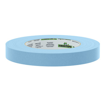 FrogTape CP 250 Medium-High Adhesion Masking Tape - 18MM x 55M x 12-Pack - Light Blue - Rated f\/250F [105770]