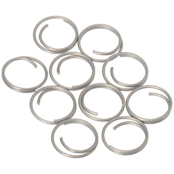 Barton Stainless Steel Large Split Rings - 14mm - 10-Pack [60191]