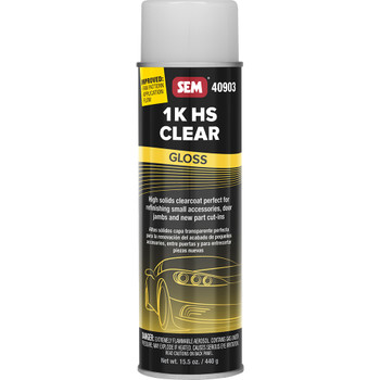 SEM 1K HS Clear - 20oz Aerosol Can - Gloss Finish [40903]
