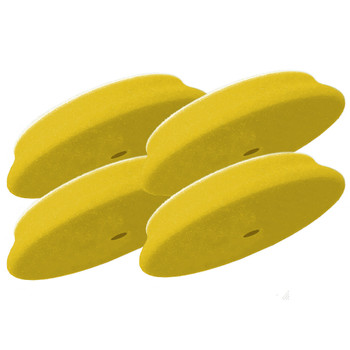 RUPES D-A Fine Finishing Foam Pad 70mm - Yellow *4-Pack [9.DA70M\/4]
