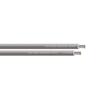 Sea-Dog 12 AWG Grey Primary Wire - 100' [8012112]
