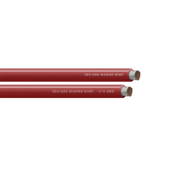 Sea-Dog 4\/0 AWG Red Battery Cable - 250' [8041024]