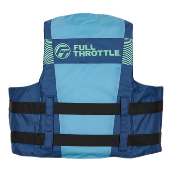 Full Throttle Adult Nylon Life Jacket - L\/XL - Blue [112200-500-050-26]
