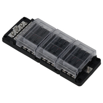 Egis RT Fuse Block 18 Position w\/Ground  LED Indication [8031]