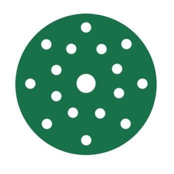 RUPES PROCUT Film Abrasive Discs 125mm (5") - 17 Holes - P120 Grit *Box of 50pcs [9.45FC120]