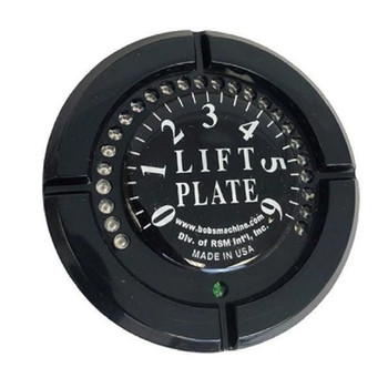 Bob's Machine LED Jack Plate Gauge - Black [110-300000]