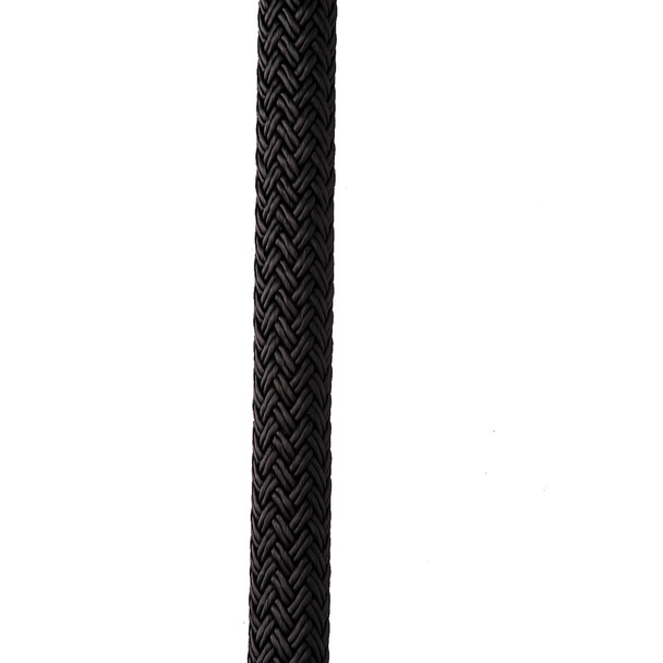 New England Ropes 5/8" X 35' Nylon Double Braid Dock Line - Black