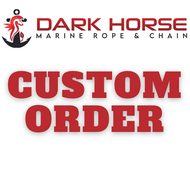 Custom Anchor and Rode- see description for details
