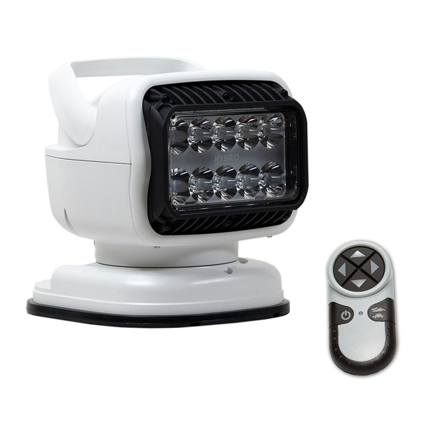 Golight GT Series LED Hybrid Portable Light w\/Permanent Shoe Mount Handheld Wireless Remote - 12V - White [79008GT]
