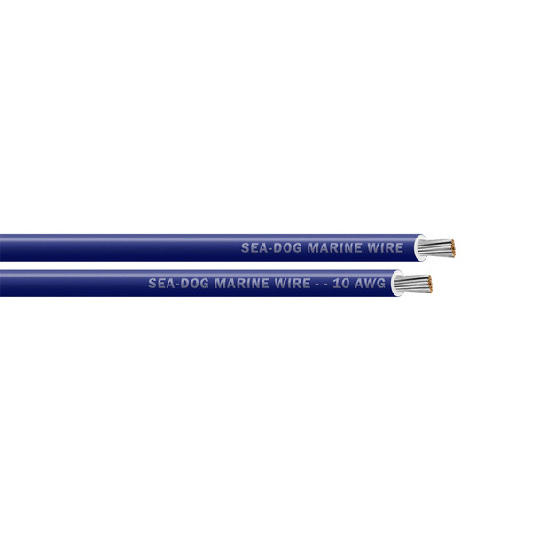 Sea-Dog 10 AWG Dark Blue Primary Wire - 1000' [8010069]