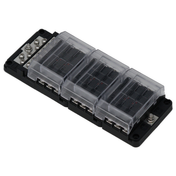 Egis RT Fuse Block 18 Position w\/Ground  LED Indication [8031]