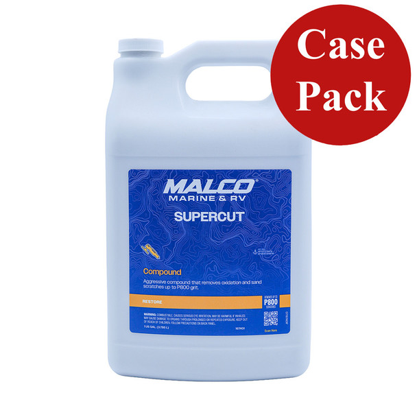 Malco SuperCut Compound - 1 Gallon *Case of 4 [167401CASE]