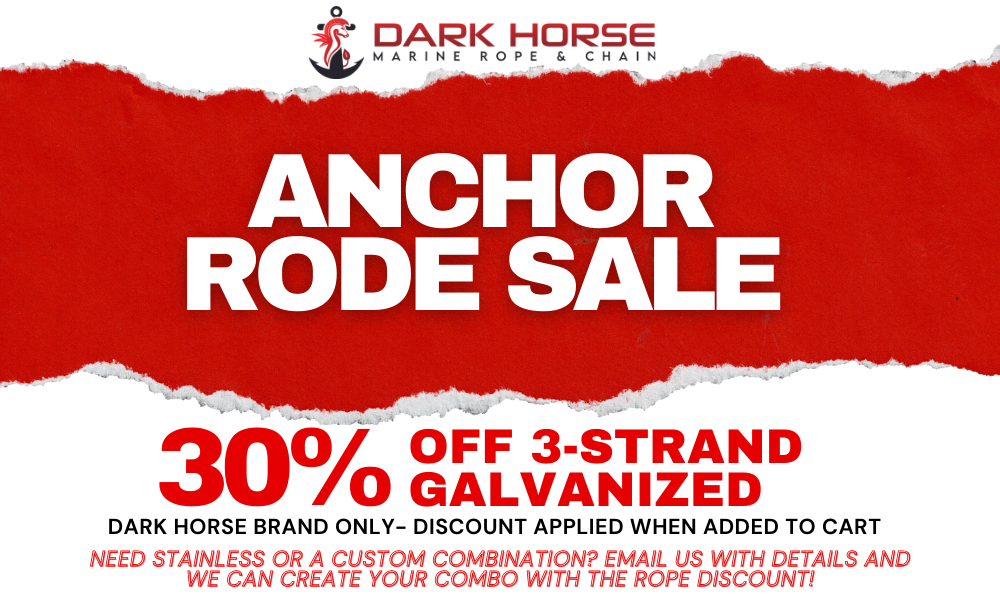 ANCHOR RODES (ROPE TO CHAIN)