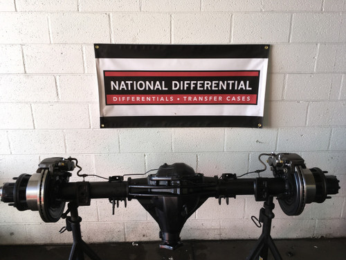 11.5 in Rear Differential for 2009-2012 DRW Dodge 3500 Pickup with Dual Rear Wheels.  Available with 3.42, 3.73 or 4.10 gear ratios with limited slip.  Does not include brakes as shown in photo.