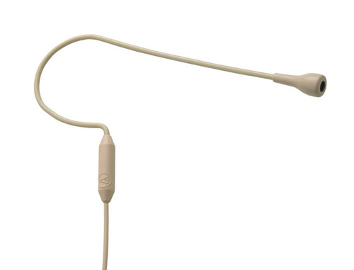Audio-Technica PRO92CWTH Omnidirectional Condenser Headset Microphone. Beige