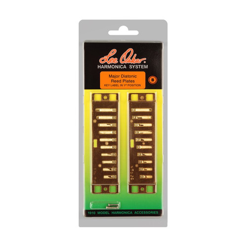 Lee Oskar 1910RPB Major Diatonic Replacement Reed Plates. B
