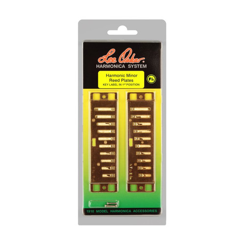 Lee Oskar 1910HRP-MN-F# Harmonic Minor Replacement Reed Plates. F#m