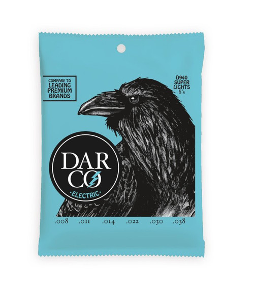 Martin D940 Darco Electric Super Light Guitar Strings. 8-38