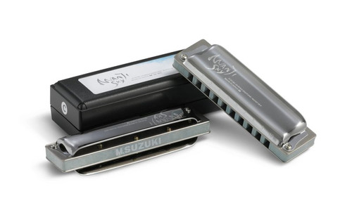 Suzuki M-20S-E Manji Sky Diatonic Harmonica. Key of E