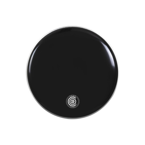 Code EBLR22 Enigma Series Black Drumhead. 22"