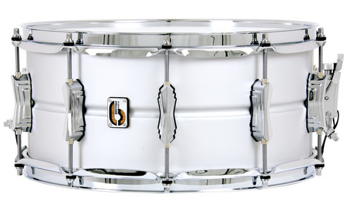 British Drum Co. AV-14-65-SN Aviator Series Aluminum Snare. 6.5" x 14"