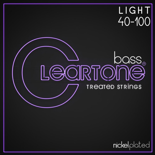 Cleartone Nickel-Plated Treated Bass Strings. Light (40-100)