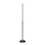 Stageline MS603B Microphone Stand – Round Base, Adjustable Height 33.5″–61″, Heavy-Duty Metal Construction, 9.8″ Base Diameter, 8 lbs – Black