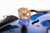 Barcus Berry BAR-AEVB Vibrato AE Series Acoustic-Electric Violin. Blue