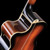 Washburn EA15 Festival Series Mini Jumbo Cutaway Acoustic Electric Guitar. Tobacco Burst