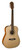 Oscar Schmidt OG1LH-A 3/4 Dreadnought Left-Handed Acoustic Guitar. Natural Spruce