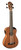 Oscar Schmidt OUB200K-A Acoustic Electric Cutaway Bass Ukulele. Comfort Arm Rest Natural Mahogany
