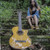 Washburn C64SCE Classical Cutaway Acoustic Guitar. Natural