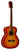 Oscar Schmidt OF2CS-A Folk Acoustic Guitar. Cherry Sunburst