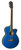 Oscar Schmidt OG8CETBL-A Folk Cutaway Acoustic Electric Guitar. Trans Blue