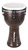 Rhythm Tech RT5130S Palma Series Djembe with on/off Snare. 12"