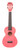 Mahalo ML2CP Island Series Concert Ukulele. Coral Pink