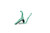 Kyser KGEFSGA Fender X Kyser Quick-Change Electric Guitar Capo. Surf Green