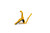 Kyser KGEFBBA Fender X Kyser Quick-Change Electric Guitar Capo. Butterscotch Blonde