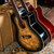 Washburn DFBACEB Deep Forest Burl Grand Auditorium Acoustic Electric Guitar. Black Fade