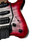 Cort Space 6GTR Electric Guitar w/Gig-bag. Semi Gloss Lava