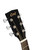 Cort EARTH60BK Earth Series 60 Dreadnought Acoustic Guitar. Back Gloss