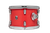 British Drum Co. ENG-22-CB-SSC Enigma Series Club Kit. Satin Scarlett 12", 16", 22"