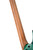Cort Space 6GTR Multi-Scale Electric Guitar w/Gig-bag. Semi Gloss Turquoise