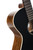 Cort CORE-MC Ovangkol Acoustic-Electric Guitar w/Gig-bag. Black Top Semi Gloss